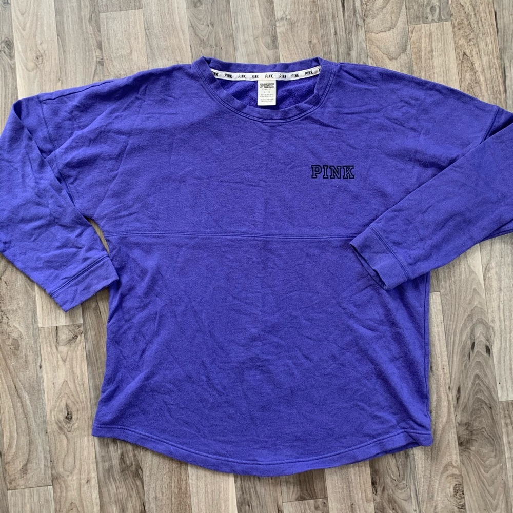 Crewneck style sweatshirt